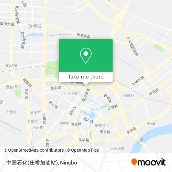 中国石化(庄桥加油站) map