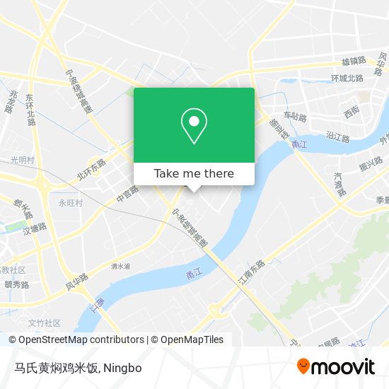 马氏黄焖鸡米饭 map