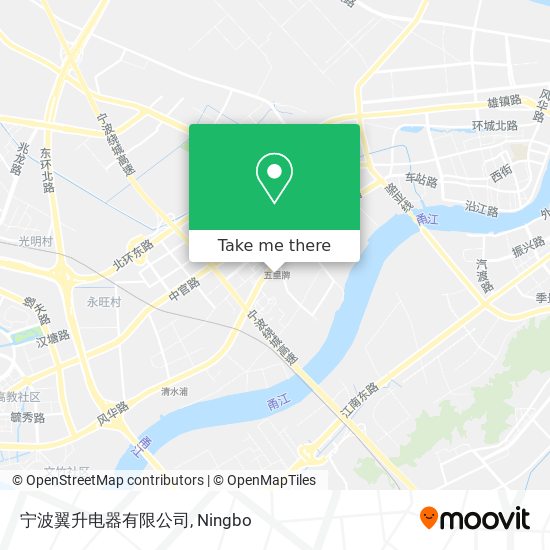 宁波翼升电器有限公司 map