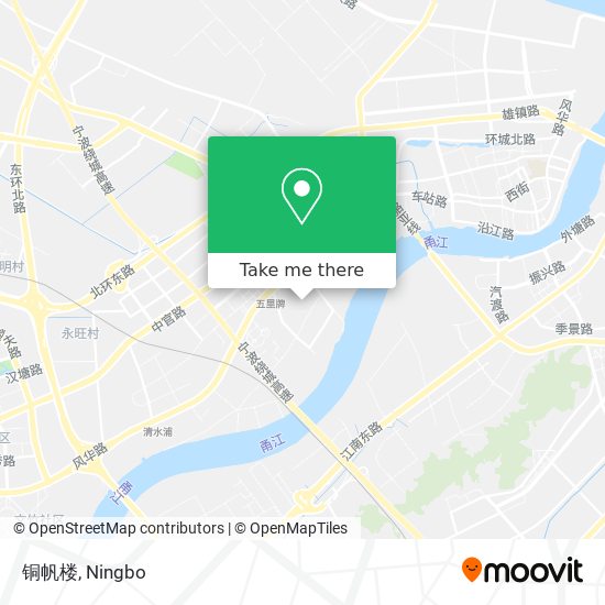 铜帆楼 map