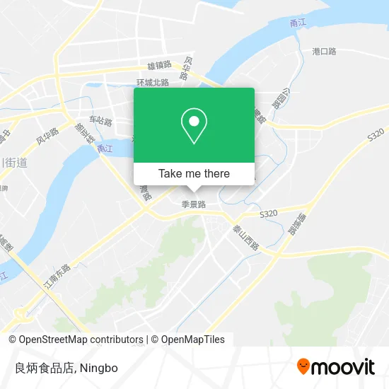 良炳食品店 map