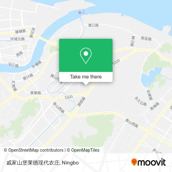 戚家山堡莱德现代农庄 map