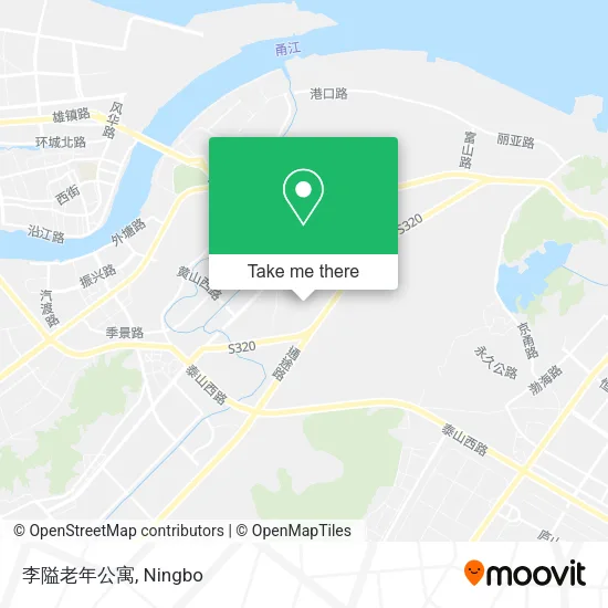 李隘老年公寓 map