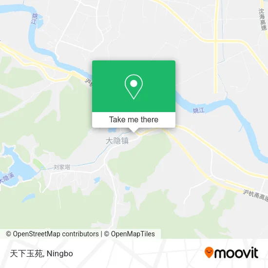 天下玉苑 map