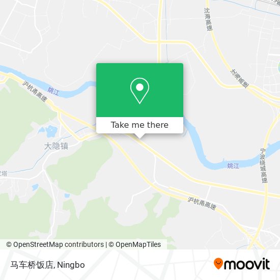 马车桥饭店 map