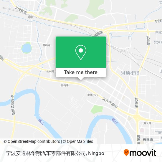 宁波安通林华翔汽车零部件有限公司 map