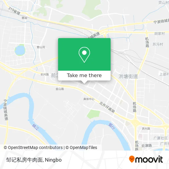 邹记私房牛肉面 map