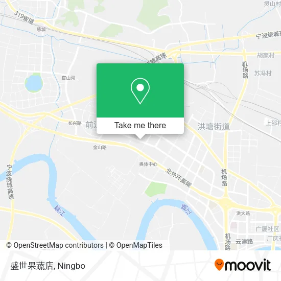 盛世果蔬店 map