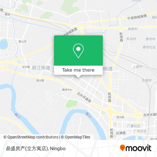 鼎盛房产(立方寓店) map