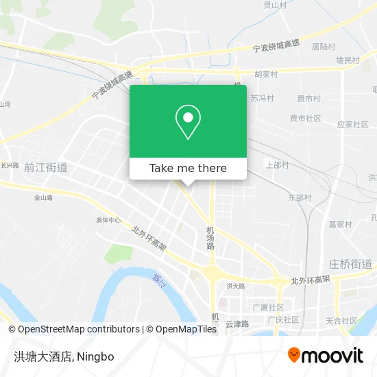 洪塘大酒店 map