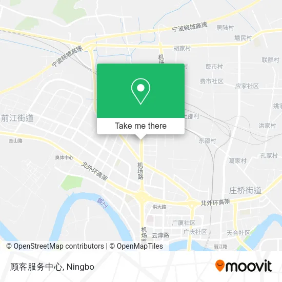顾客服务中心 map