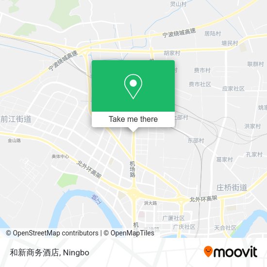 和新商务酒店 map