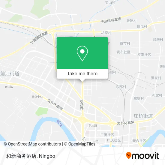 和新商务酒店 map