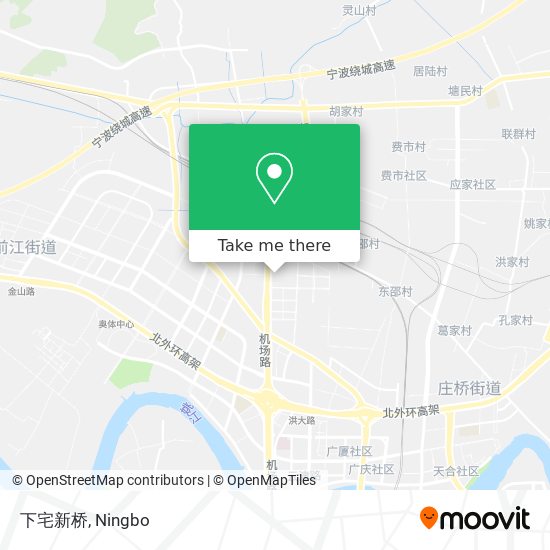 下宅新桥 map