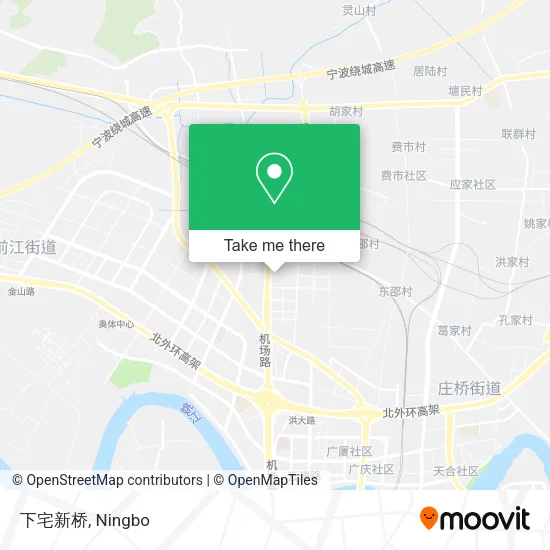 下宅新桥 map