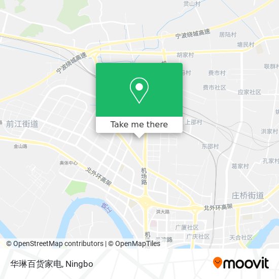 华琳百货家电 map