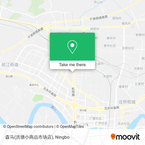 森马(洪塘小商品市场店) map