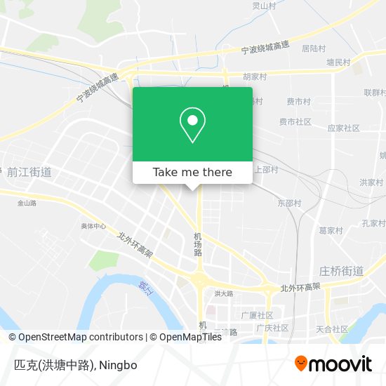 匹克(洪塘中路) map