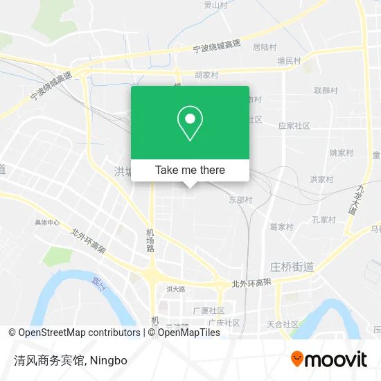 清风商务宾馆 map