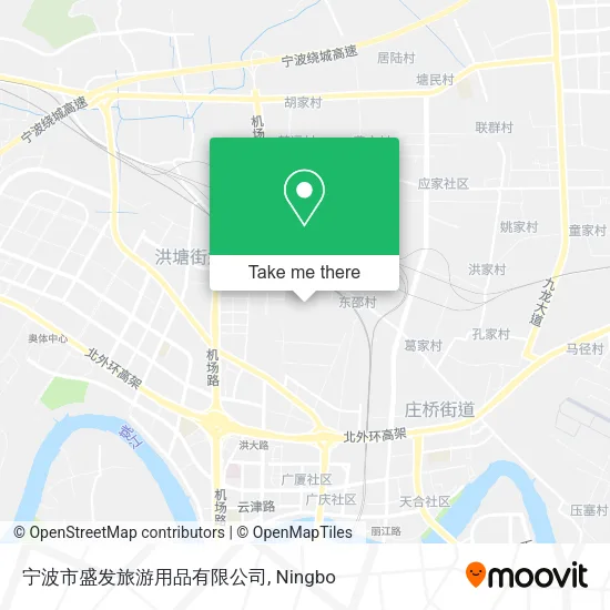 宁波市盛发旅游用品有限公司 map