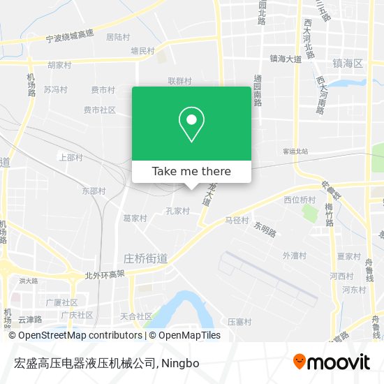 宏盛高压电器液压机械公司 map