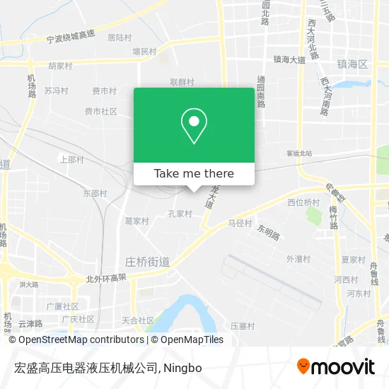 宏盛高压电器液压机械公司 map