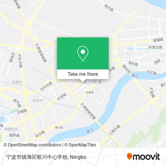 宁波市镇海区蛟川中心学校 map