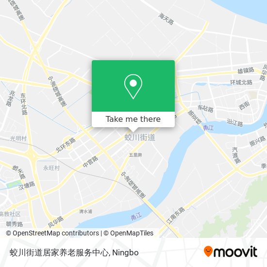 蛟川街道居家养老服务中心 map