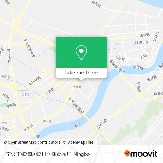 宁波市镇海区蛟川立新食品厂 map