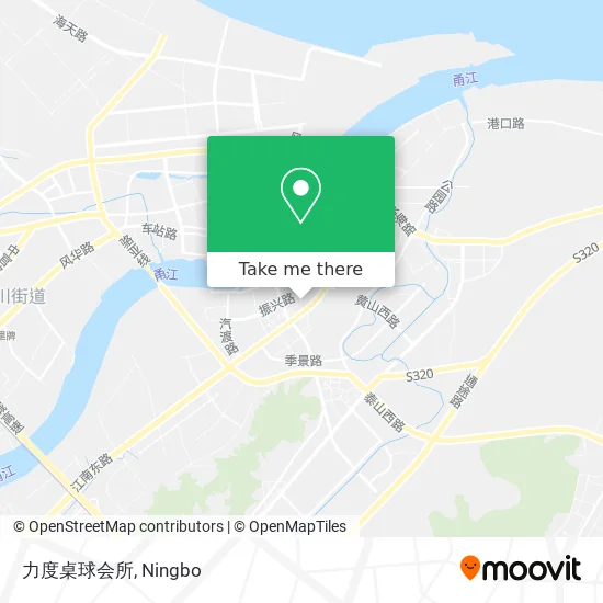 力度桌球会所 map