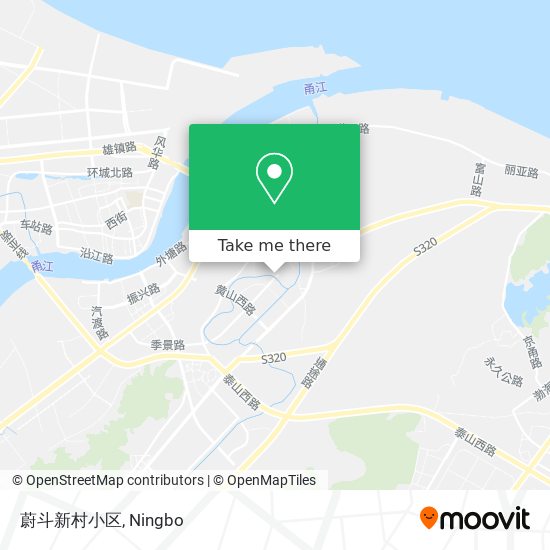 蔚斗新村小区 map
