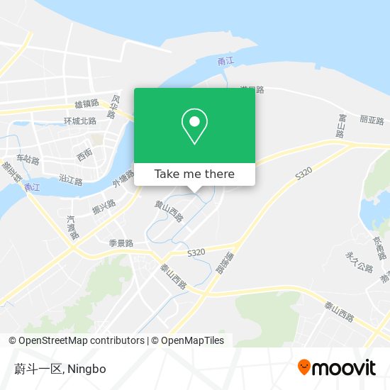 蔚斗一区 map