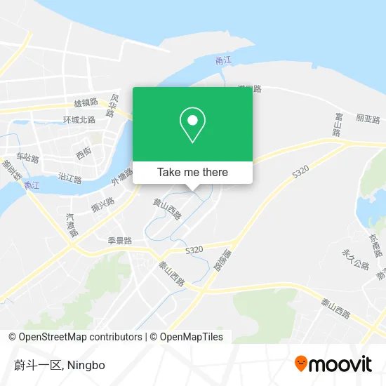 蔚斗一区 map