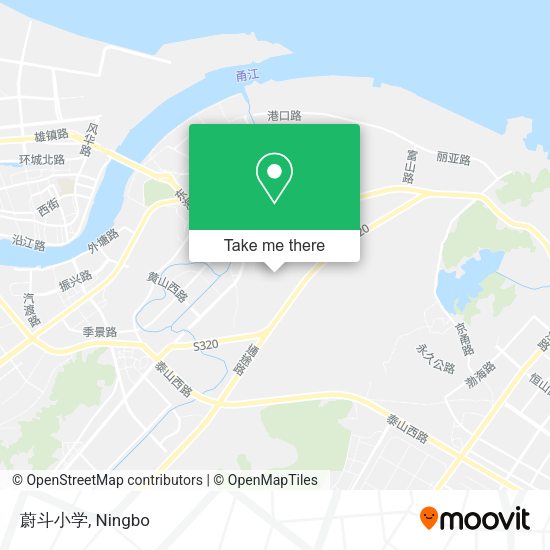 蔚斗小学 map