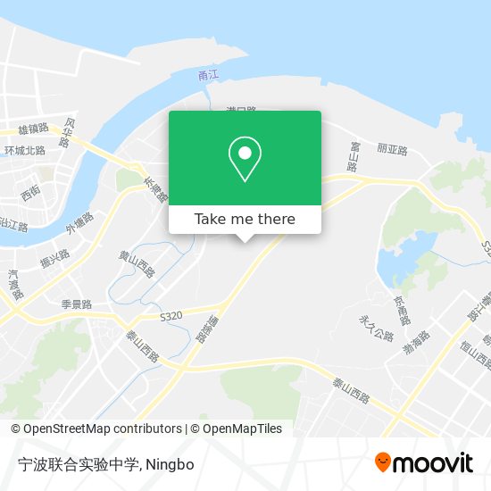 宁波联合实验中学 map