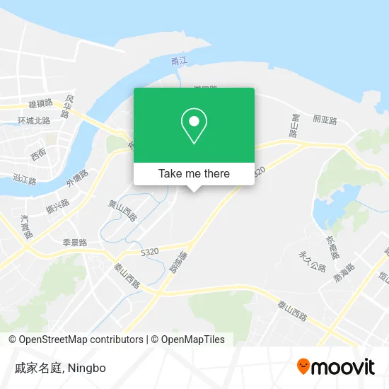 戚家名庭 map