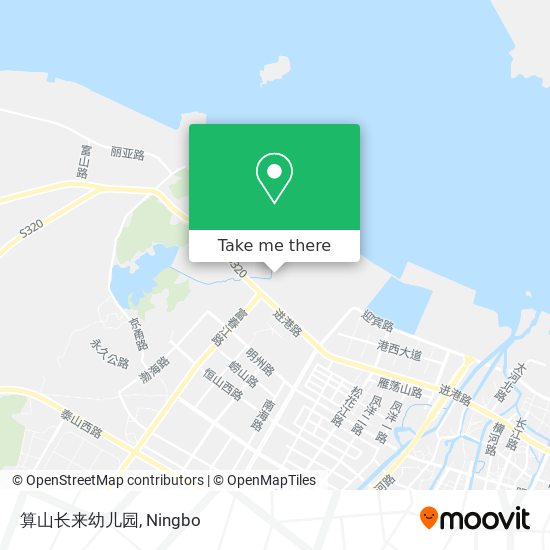 算山长来幼儿园 map