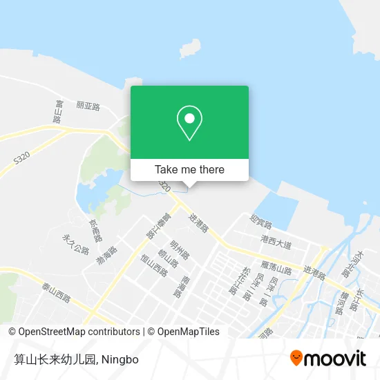 算山长来幼儿园 map