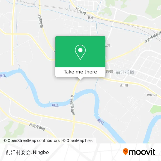 前洋村委会 map