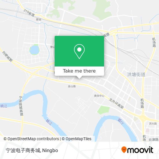 宁波电子商务城 map