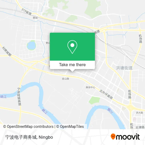 宁波电子商务城 map