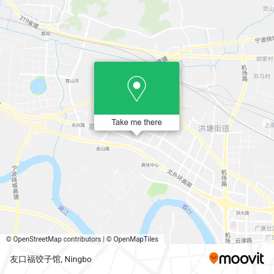 友口福饺子馆 map