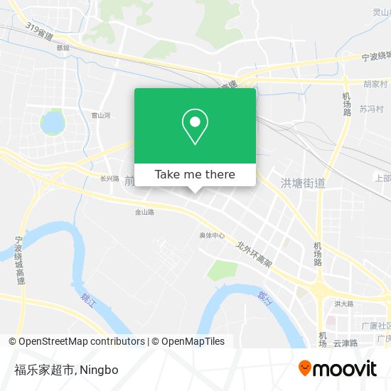 福乐家超市 map