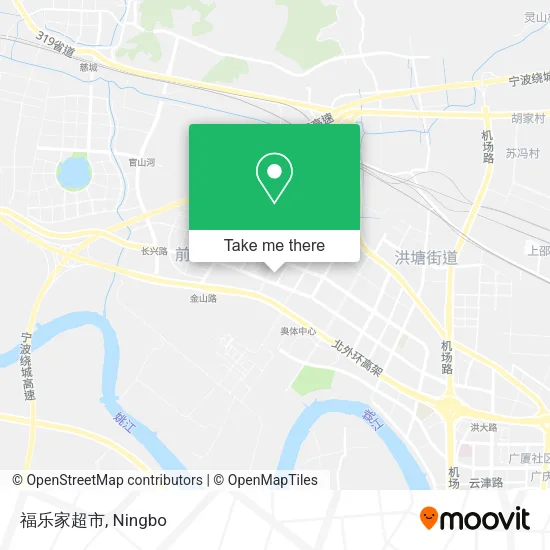 福乐家超市 map