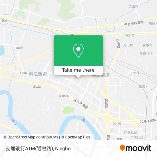 交通银行ATM(通惠路) map