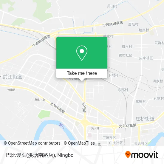 巴比馒头(洪塘南路店) map