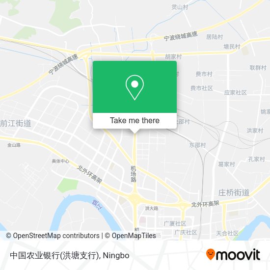 中国农业银行(洪塘支行) map