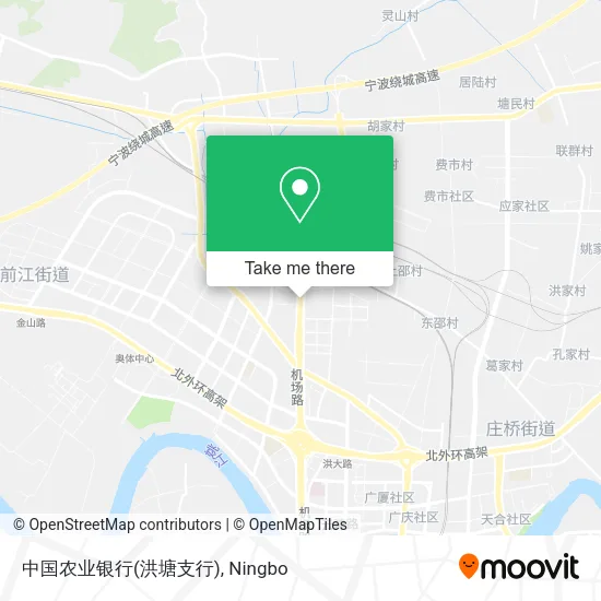 中国农业银行(洪塘支行) map