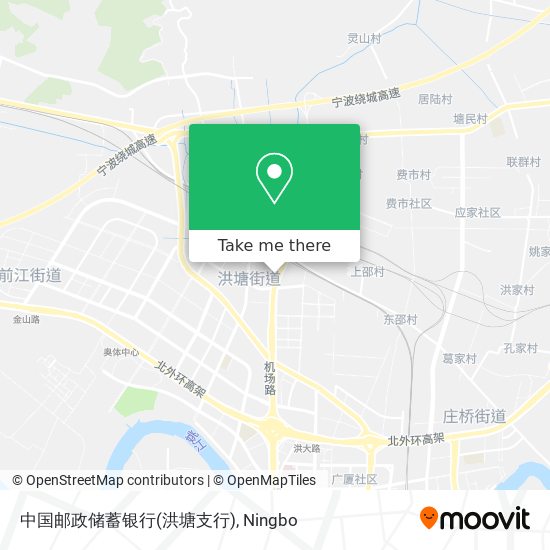 中国邮政储蓄银行(洪塘支行) map