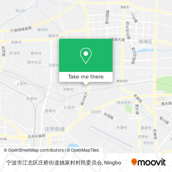 宁波市江北区庄桥街道姚家村村民委员会 map